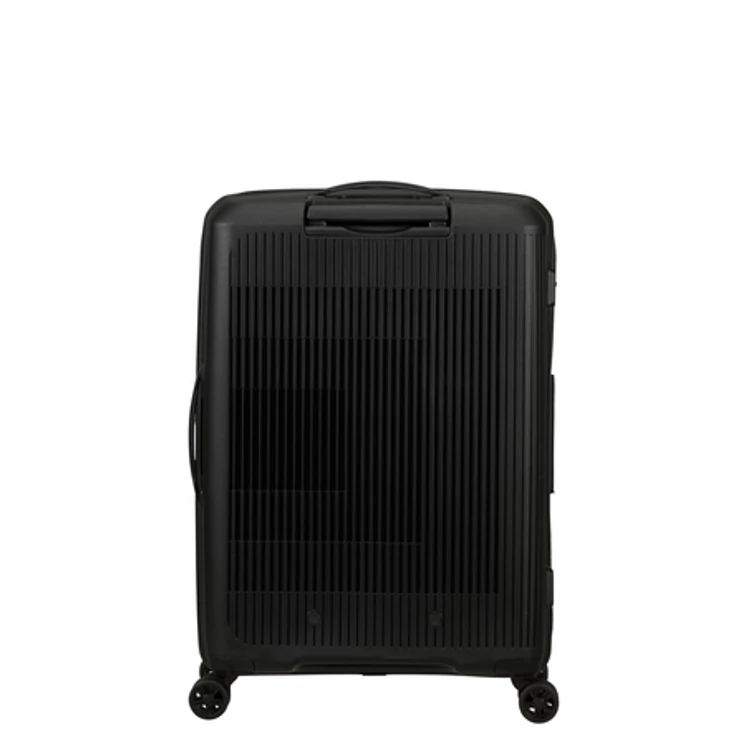 American Tourister Aerostep Spinner Bővíthető Bőrönd 67cm Black 3 év garancia