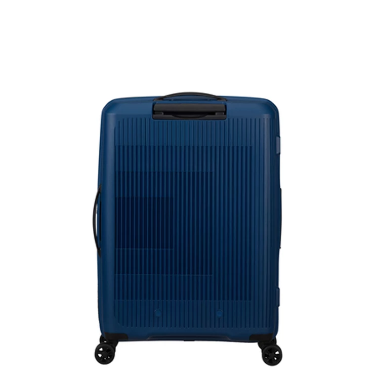 American Tourister Aerostep Spinner Bővíthető Bőrönd 67cm Navy 3 év garancia