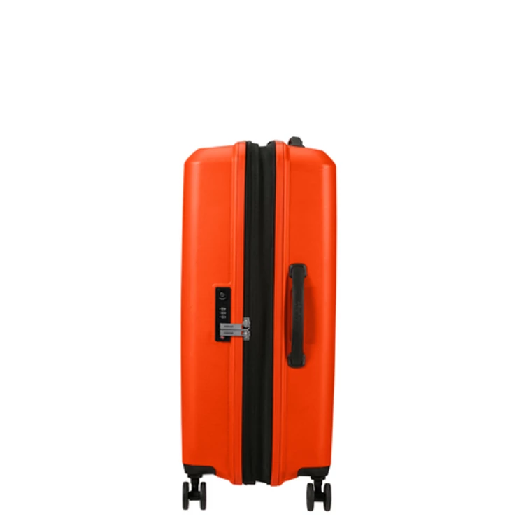 American Tourister Aerostep Spinner Bővíthető Bőrönd 67cm Narancs 3 év garancia