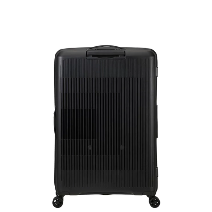 American Tourister Aerostep Spinner Bővíthető Bőrönd 77cm Black 3 év garancia