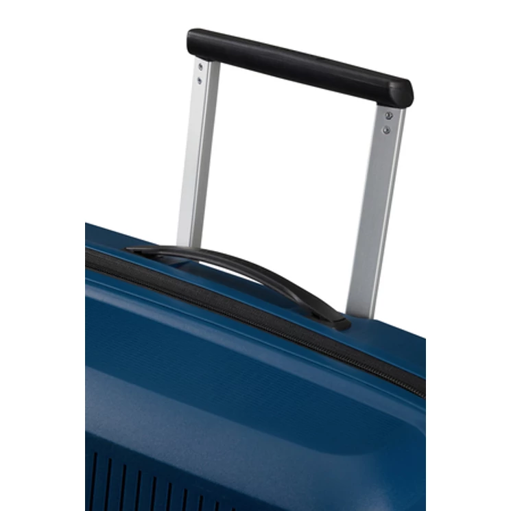 American Tourister Aerostep Spinner Bővíthető Bőrönd 77cm Navy 3 év garancia