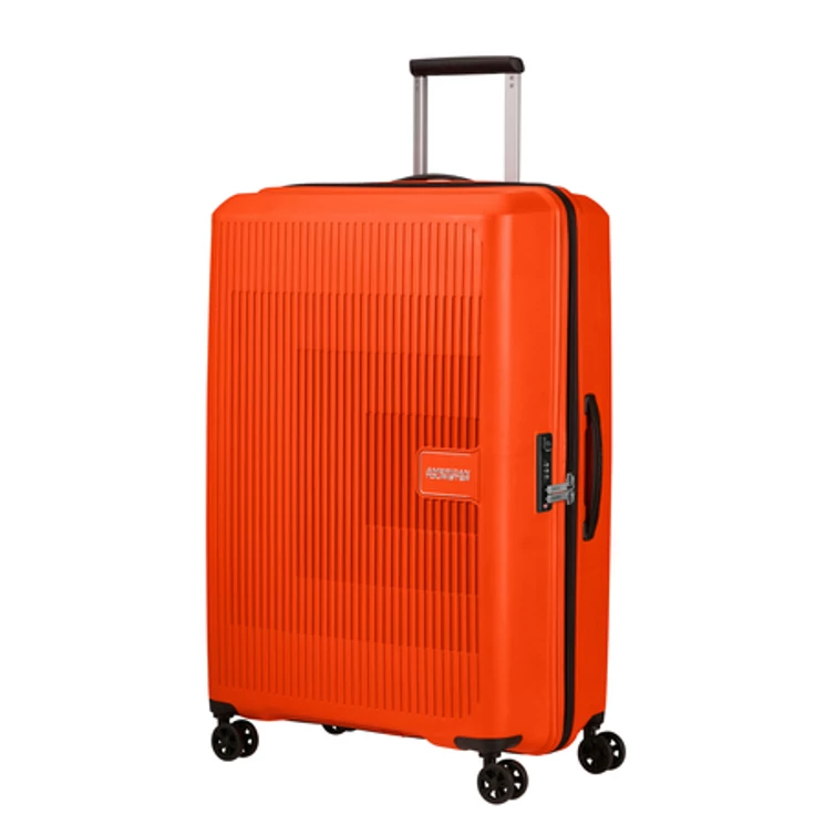 American Tourister Aerostep Spinner Bővíthető Bőrönd 77cm Narancs 3 év garancia