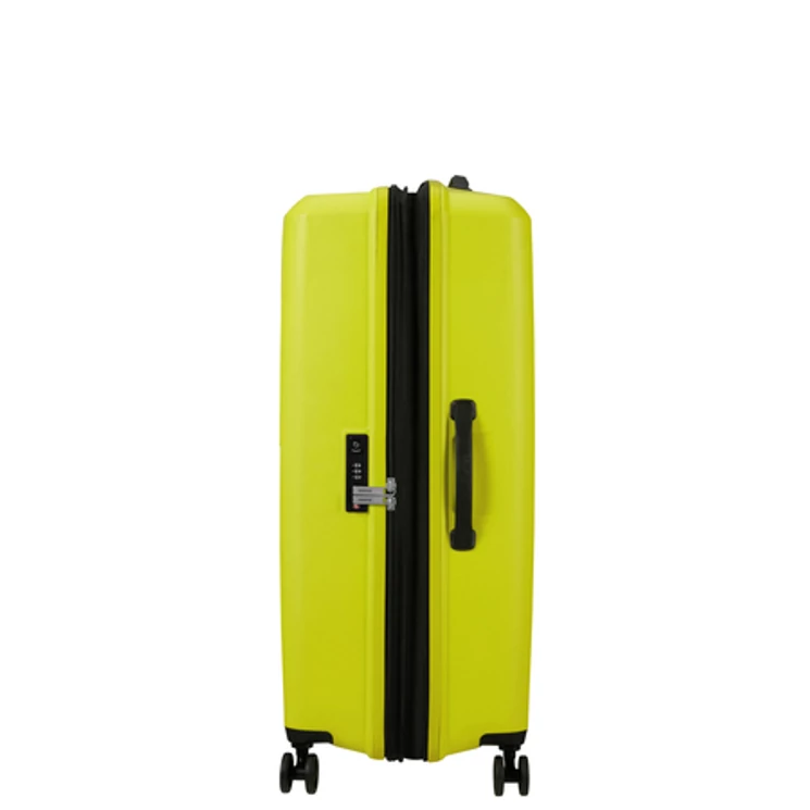 American Tourister Aerostep Spinner Bővíthető Bőrönd 77cm Lime 3 év garancia