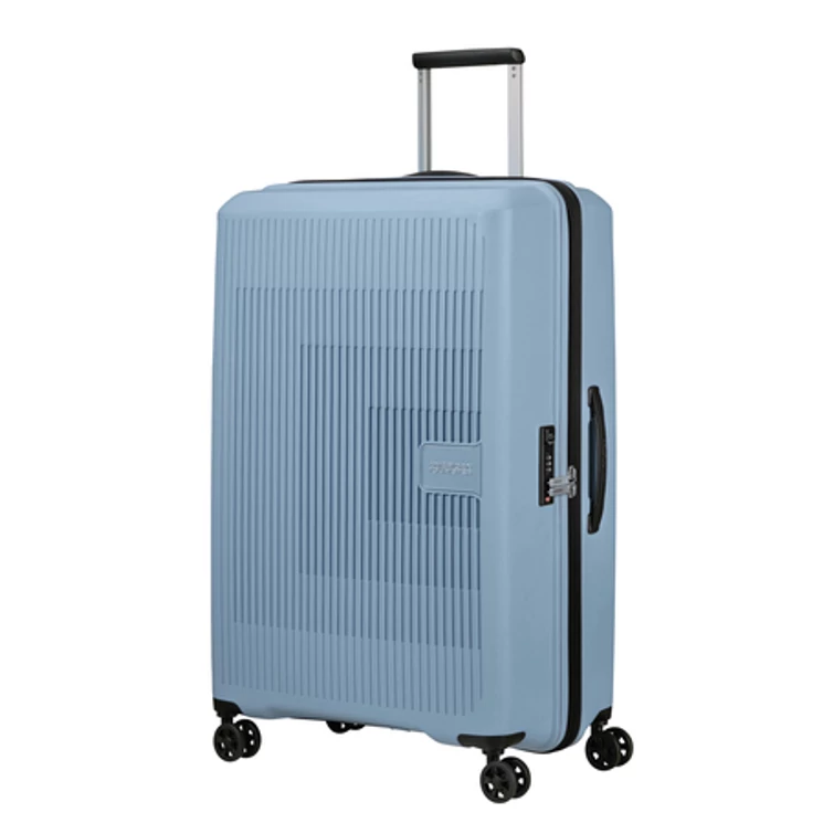 American Tourister Aerostep Spinner Bővíthető Bőrönd 77cm Grey 3 év garancia