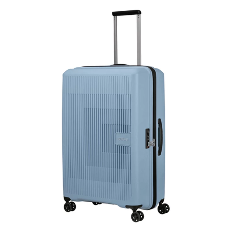 American Tourister Aerostep Spinner Bővíthető Bőrönd 77cm Grey 3 év garancia