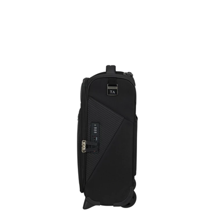 Litebeam Repülőgép ülése alá helyezhető állóbőrőnd 45cm 5 év garancia Fekete