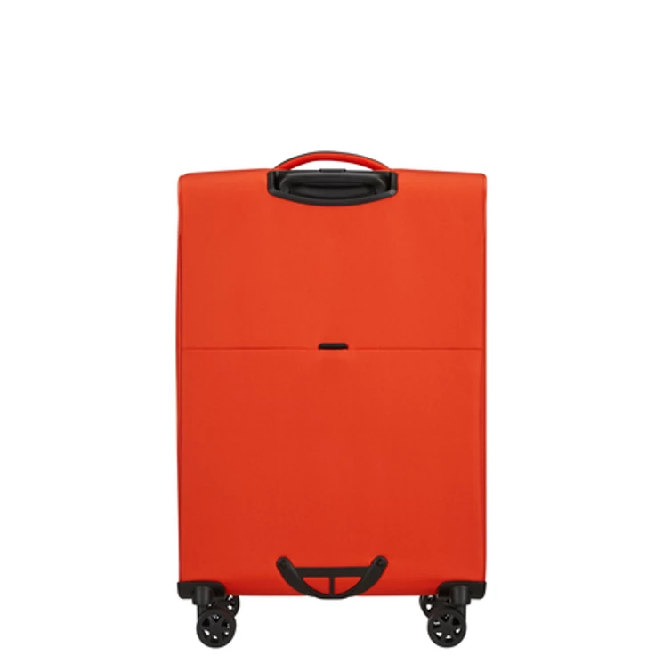 Litebeam Spinner Bővíthető bőrőnd 66 cm 5 év garancia Narancs