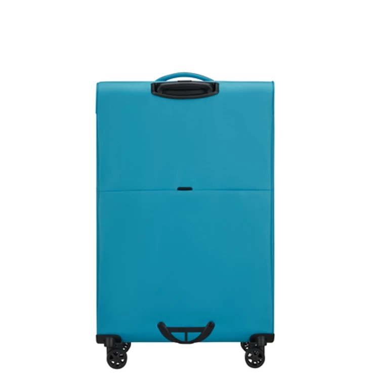 Litebeam Spinner Bővíthető bőrőnd 77 cm 5 év garancia Világoskék