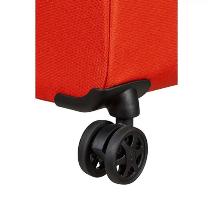 Litebeam Spinner Bővíthető bőrőnd 77 cm 5 év garancia Narancs