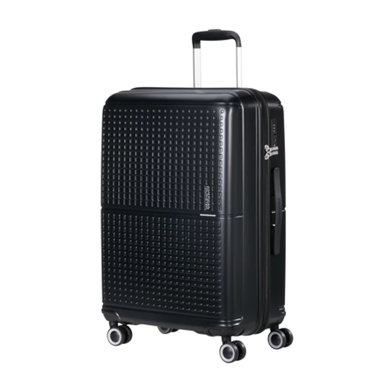 American Tourister Geopop Spinner Bőrönd 67cm Black