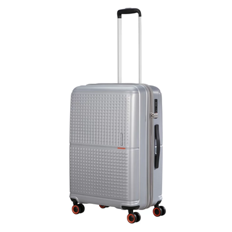American Tourister Geopop Spinner Bőrönd 67cm Silver