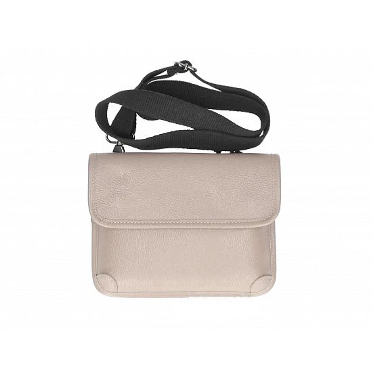 Valódi bőr női válltáska taupe színben TR208 Taupe