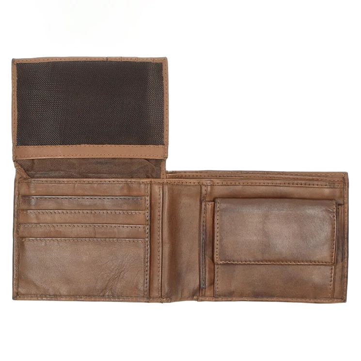 Valódi bőr férfi pénztárca díszdobozban