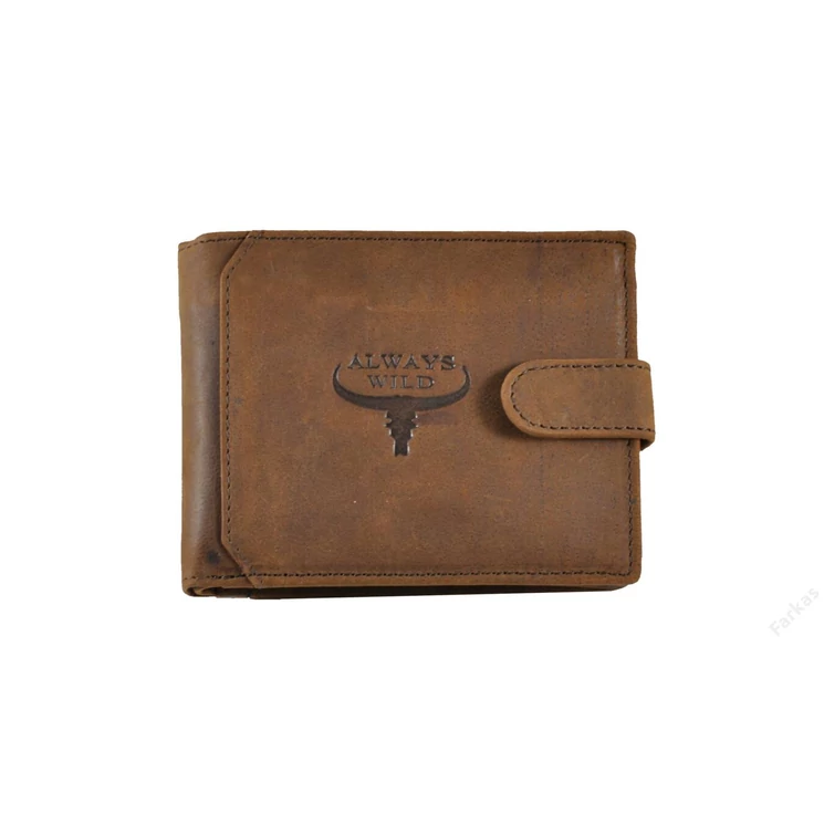 Always Wild férfi bőr pénztárca barna színben 23500