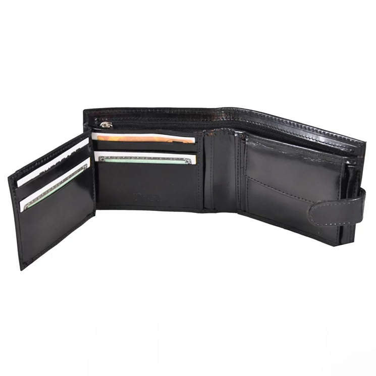 Bőr férfi pénztárca 2804 DarkBrown