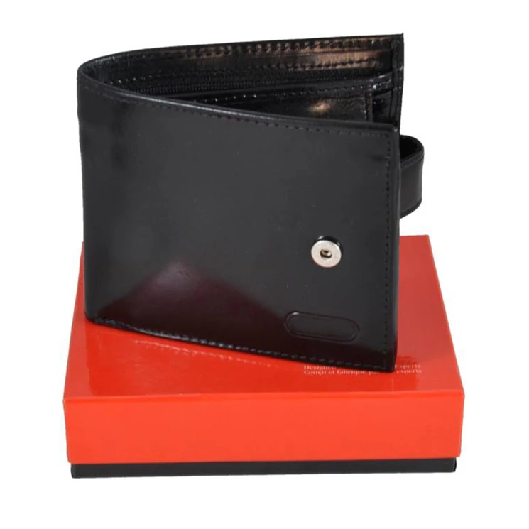 Bőr férfi pénztárca 2804 DarkBrown