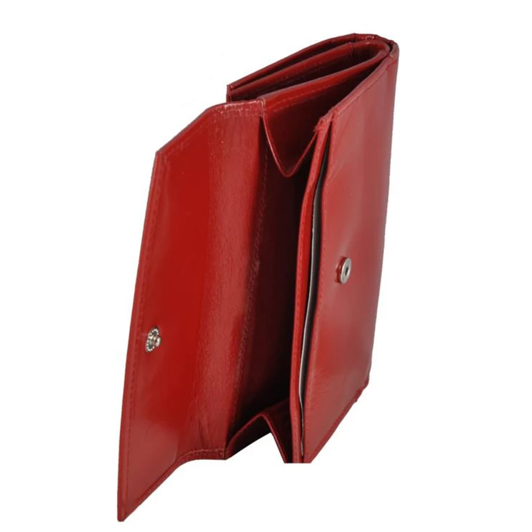 Bőr női pénztárca 2805 DarkBrown