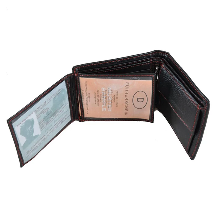 Always Wild férfi bőr pénztárca fekete színben 2F Black