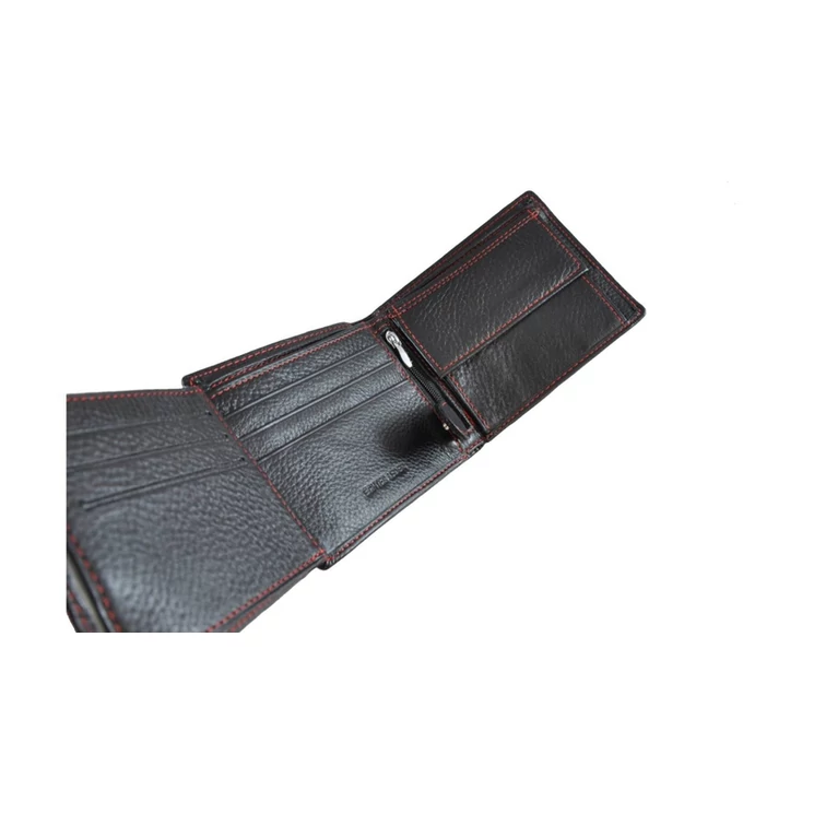 Always Wild férfi bőr pénztárca fekete színben 2F Black