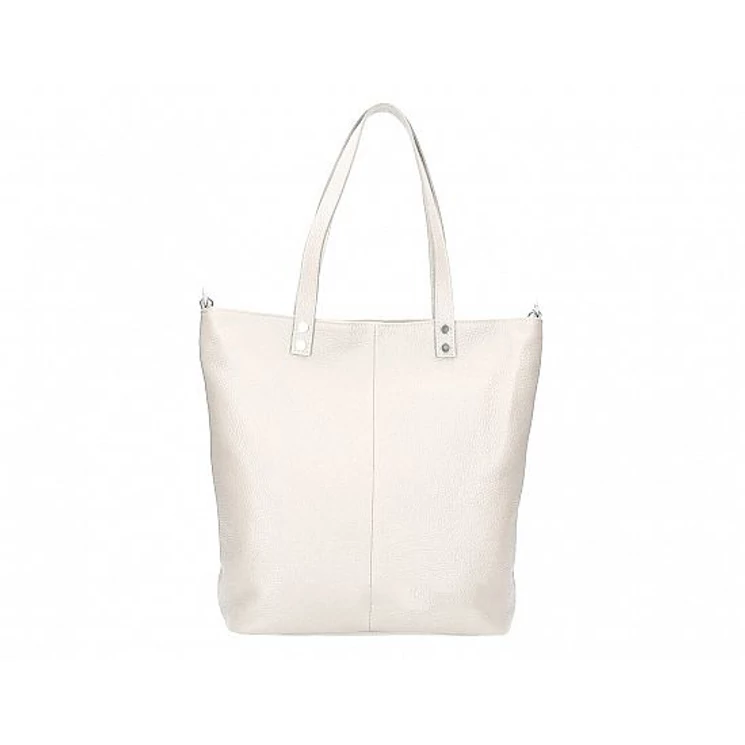 Valódi bőr női táska bézs színben S7190 Beige