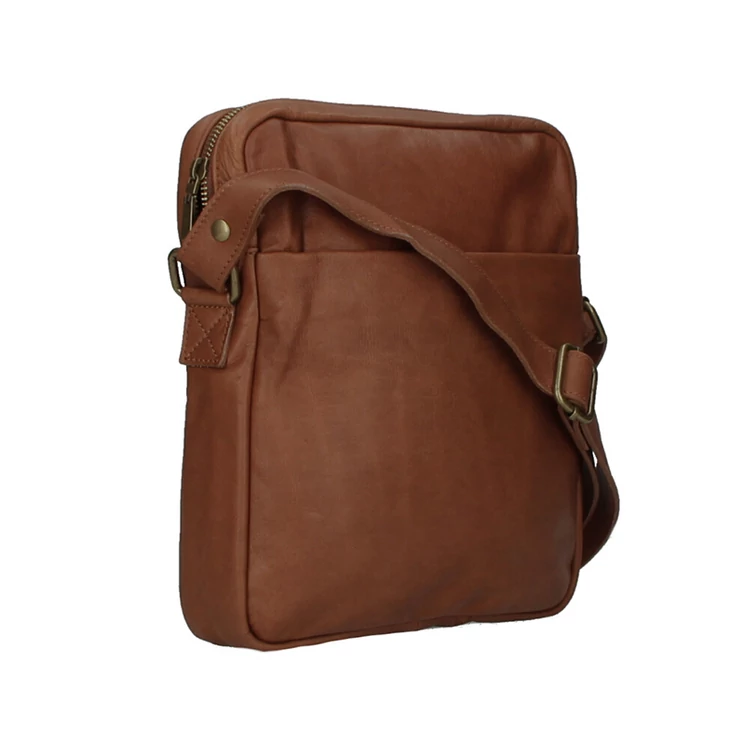 Valódi bőr férfi válltáska kék színben TR195 Blue