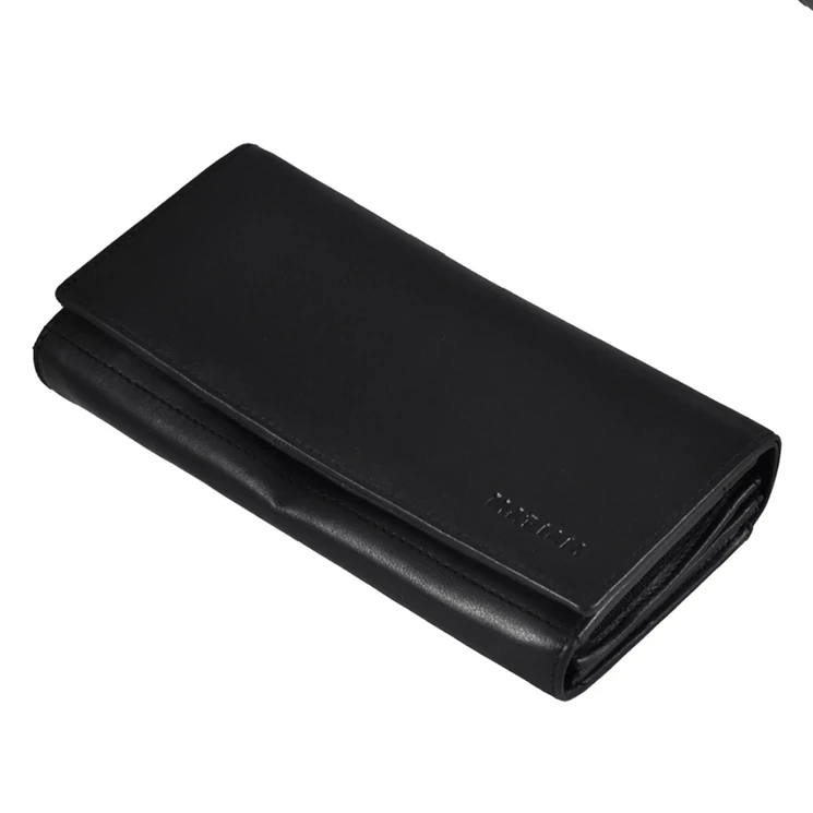 Fekete bőr női pénztárca FK0131 Black