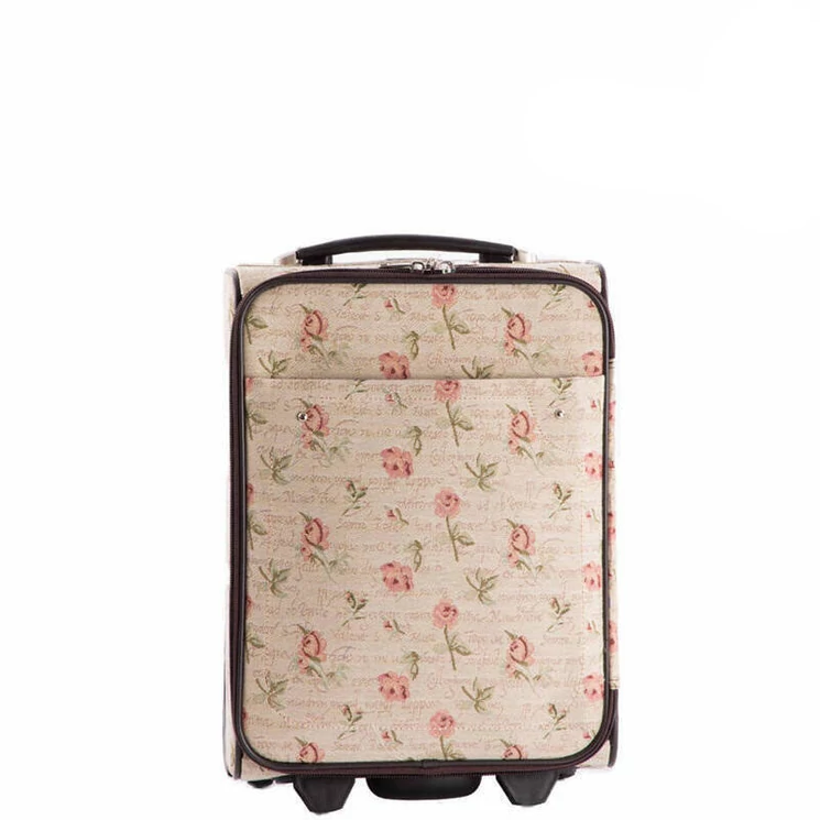 Virágos bőrönd kabin méret WIZZAIR RYANAIR méret