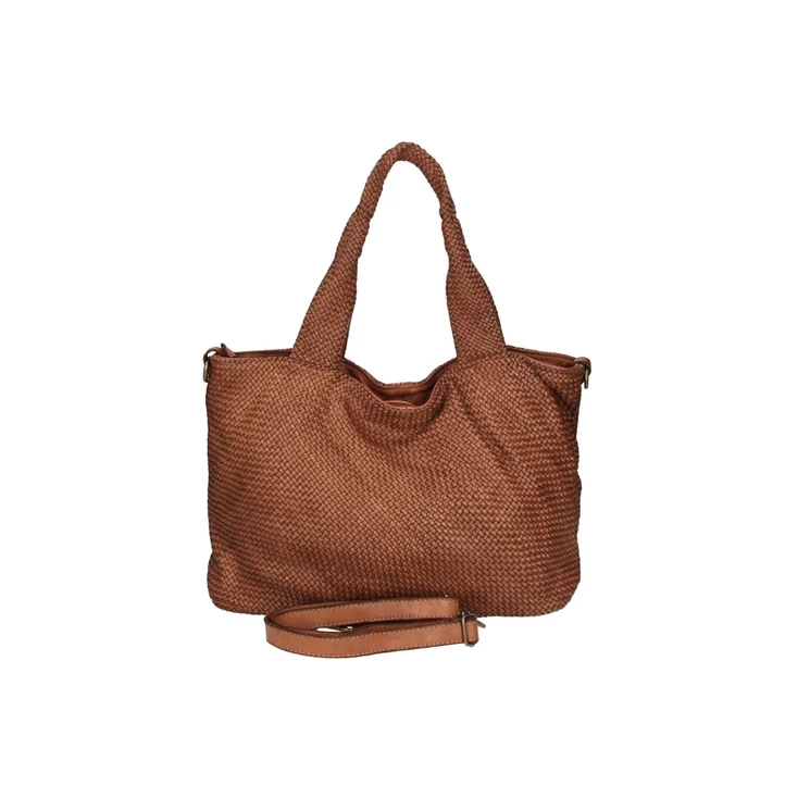 Valódi bőr női válltáska mustársárga színben S7216 Mustard