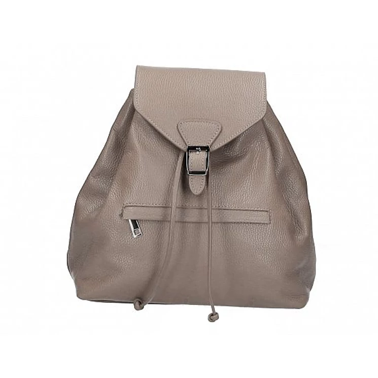 Valódi bőr női hátizsák sötéttaupe színben S7223 DarkTaupe