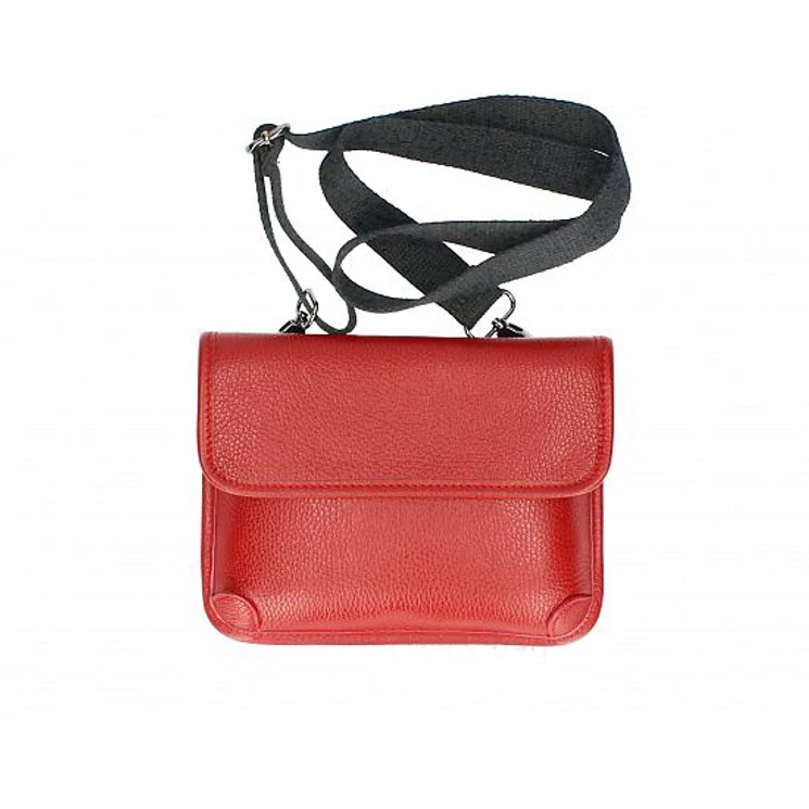 Valódi bőr női válltáska piros színben TR208 Red