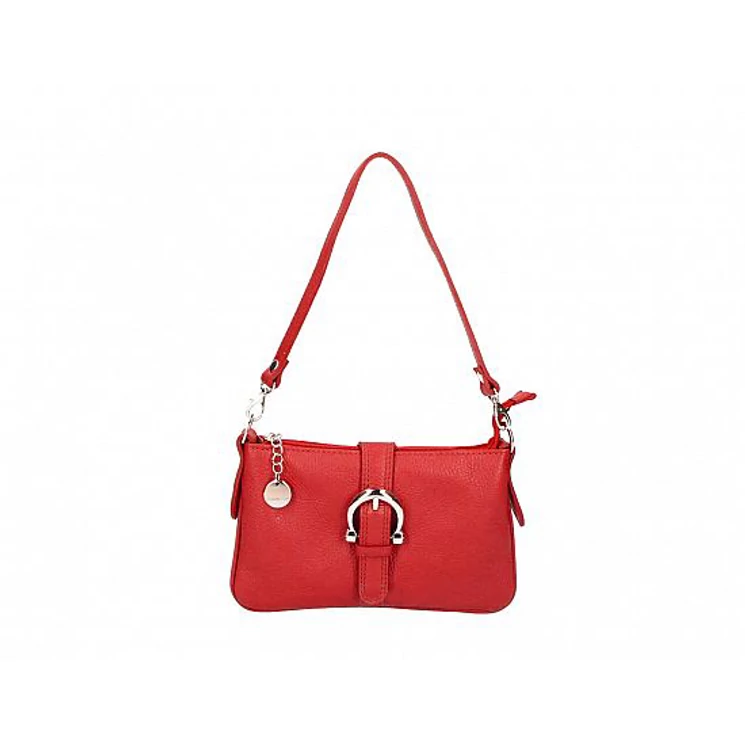 Valódi bőr női válltáska piros színben TR235 Red