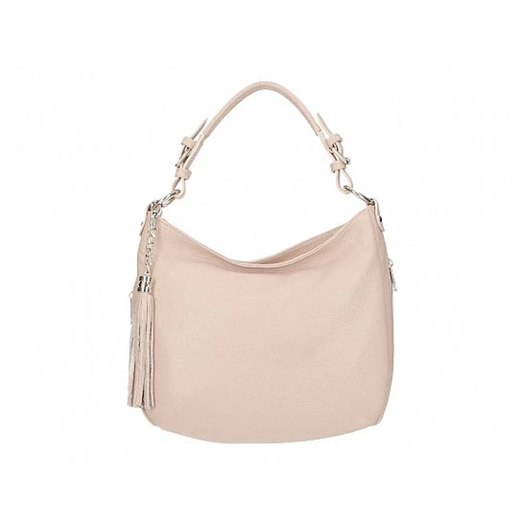 Valódi bőr női táska púder színben S7164 PowderPink