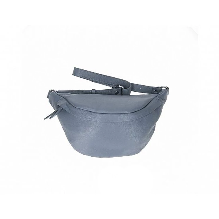 Valódi bőr női oldaltáska kék színben TR247 Cerulean