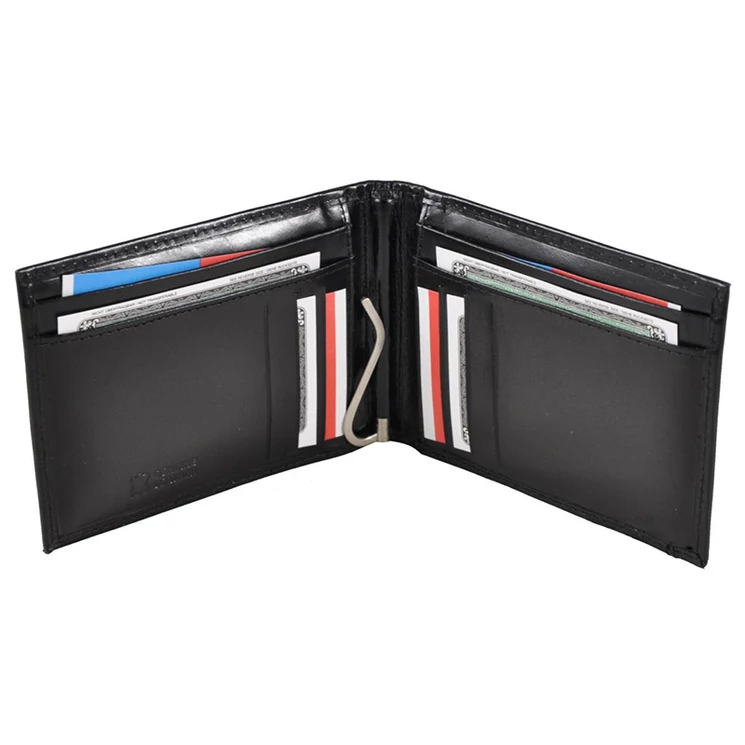 Férfi bőr pénztárca fekete színben 5155 Black