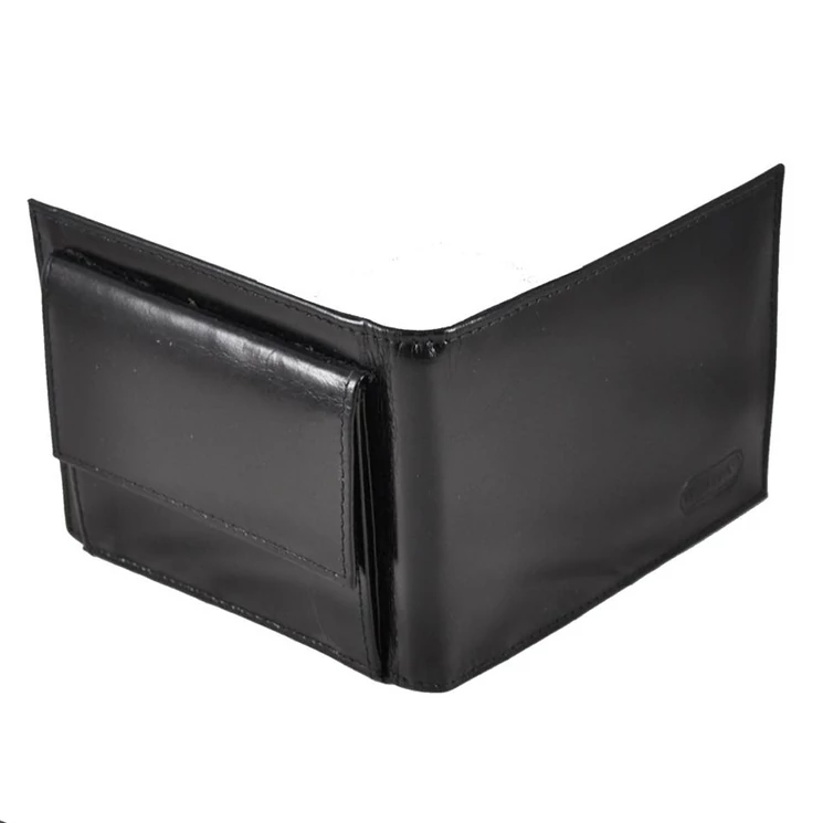 Férfi bőr pénztárca fekete színben 5155 Black