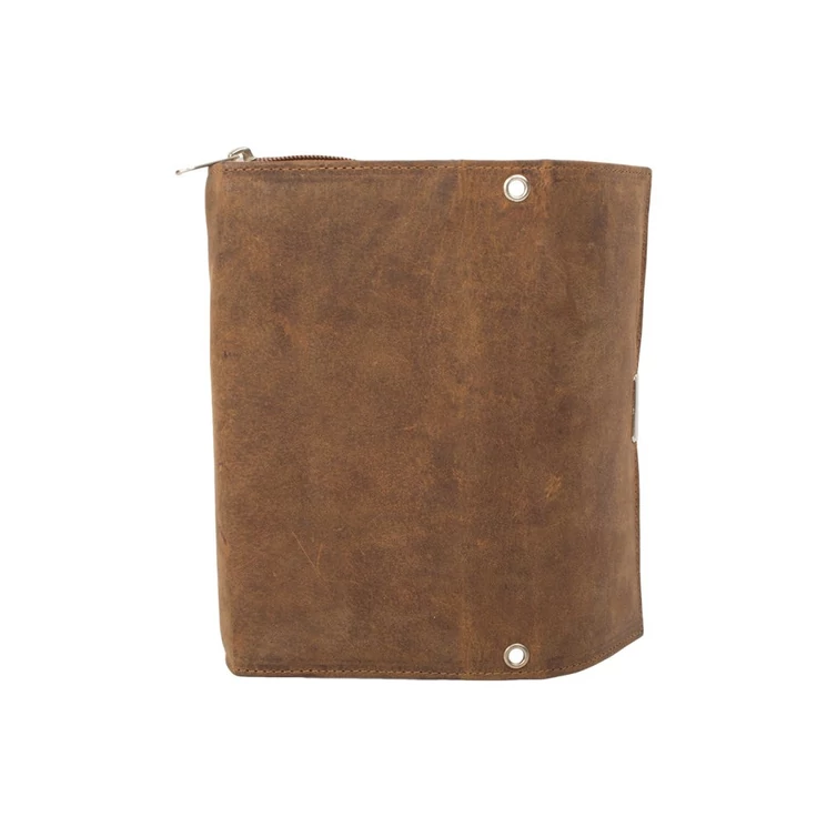 Vadászbőr Brifkó pénztárca pincér pénztárca barna színben