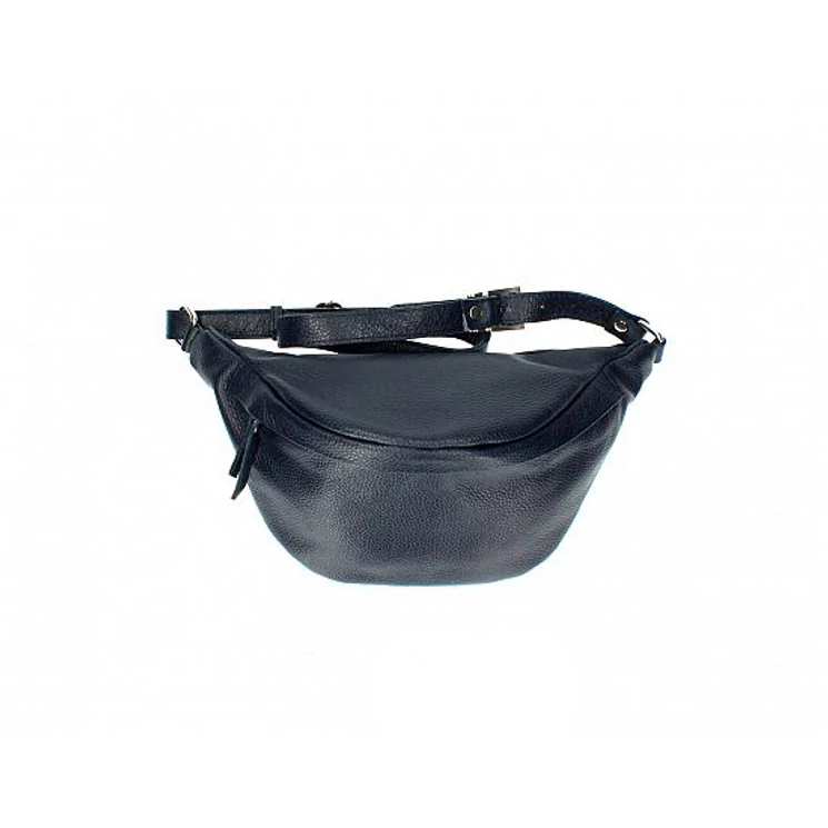 Valódi bőr női oldaltáska sötétkék színben TR247 BlueNavy