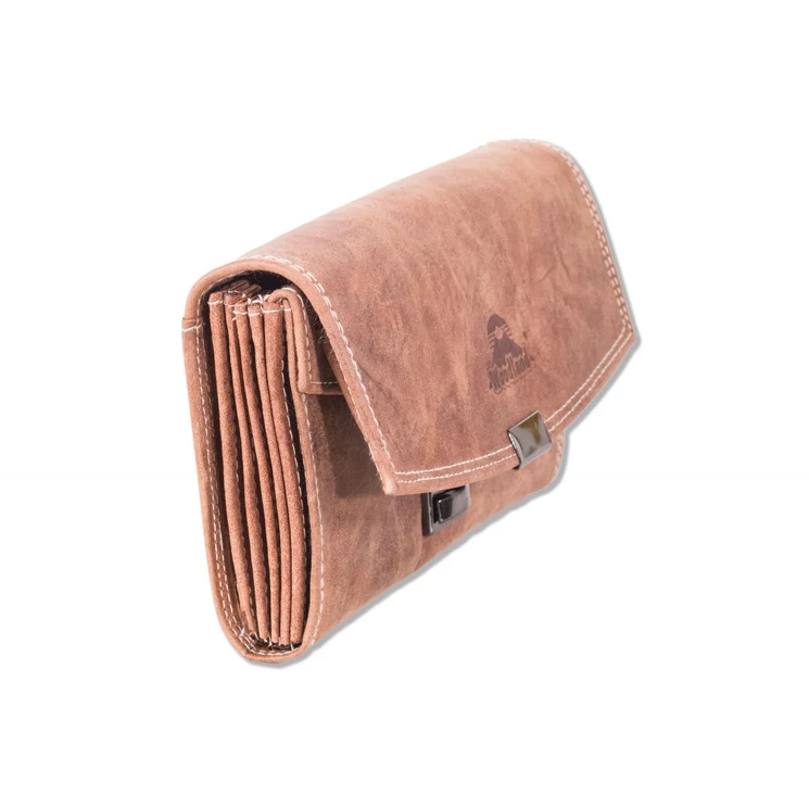 Woodland valódibőr Brifkó pénztárca pincér pénztárca barna színben