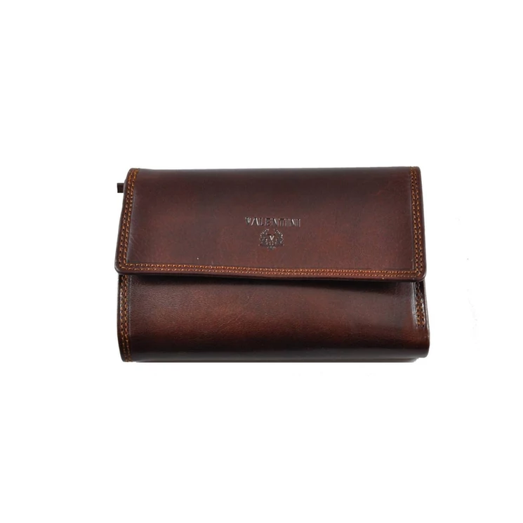 Emporio Valentini bőr női pénztárca 563121 Brown