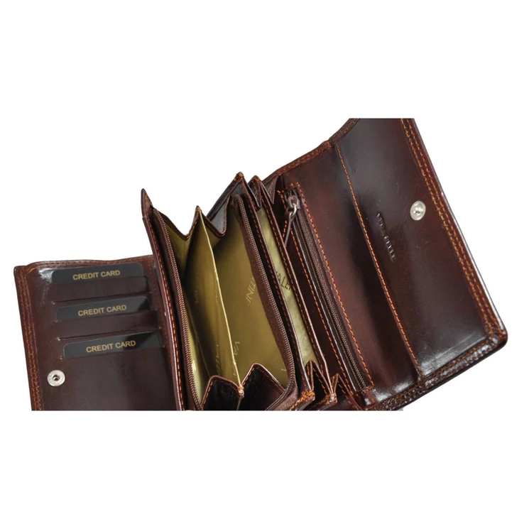 Emporio Valentini bőr női pénztárca 563121 Brown