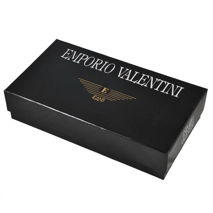 Emporio Valentini Kisméretű valódi bőr női pénztárca piros színben 563570 Red