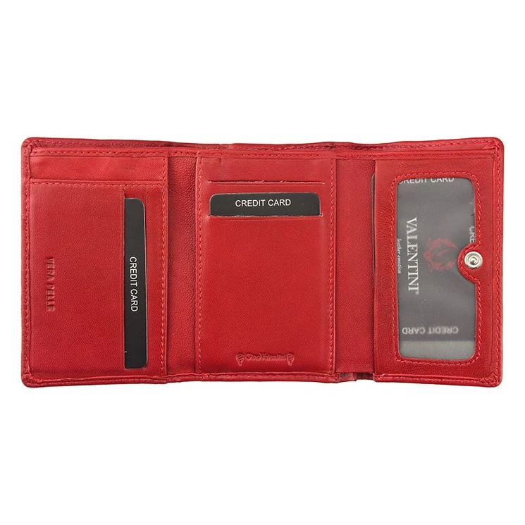 Valentini valódi bőr pénztárca díszdobozban