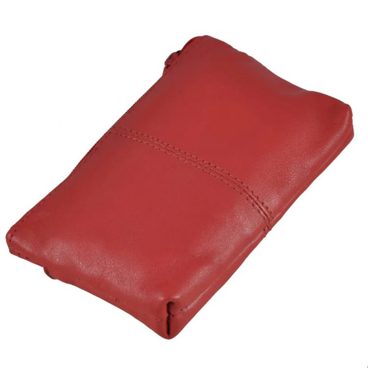 Valódi bőr kulcstartó piros színben 5880 Red