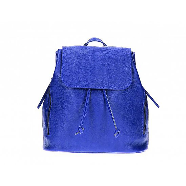 Valódi bőr női hátitáska royalkék S7068 Bluette