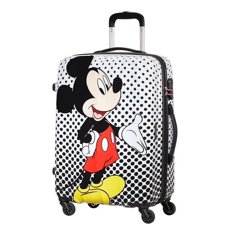 American Tourister Disney Legends Mickey PolkaDots Spinner bőrönd 65 cm-es
