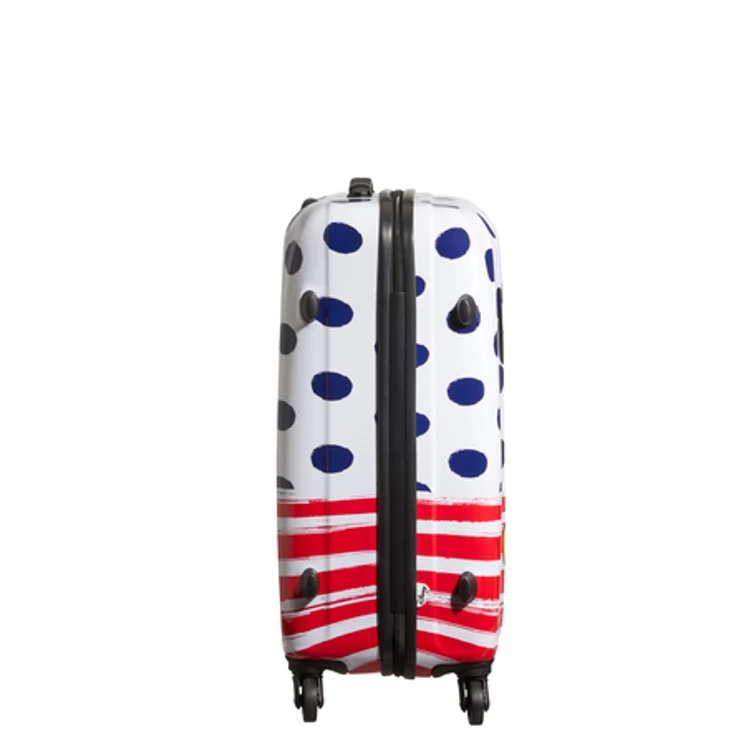 American Tourister Disney Legends Mickey Blue Dots Spinner bőrönd 65 cm