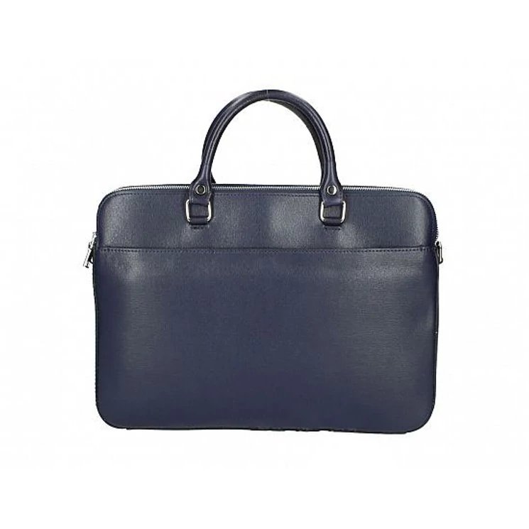 Valódi bőr női üzleti táska C318 BlueNavy