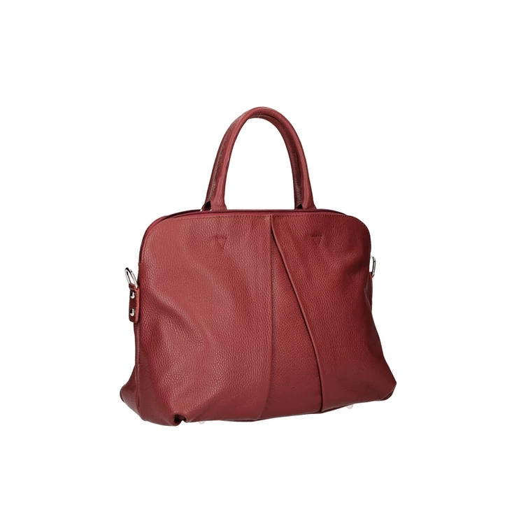 Valódi bőr női táska fekete színben M9066 Black