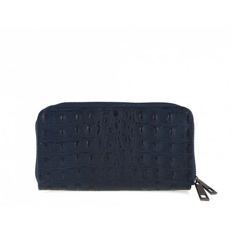 Valódi bőr női pénztárca Kék színben P516 Blue
