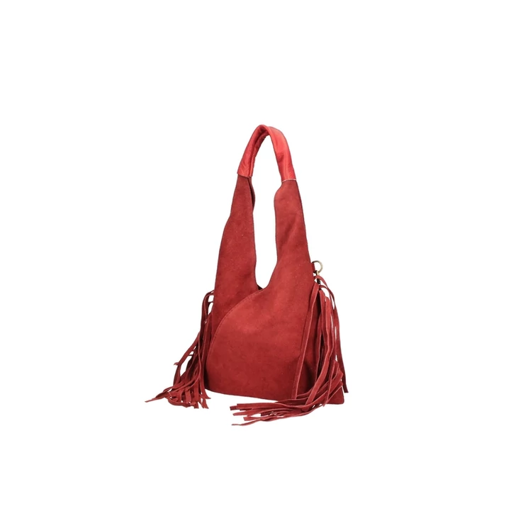 Valódi bőr női válltáska taupe színben M9041 Taupe